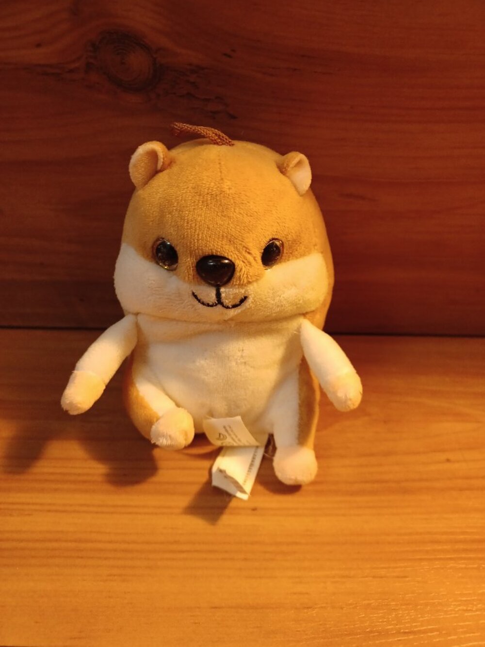 Belly Buddies Belly Buddy Hamster Light Brown Tan Plush Stuffed Animal Nanco 5'
